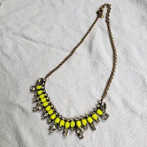 Vintage Y2K J Crew Crystal Rhinestone Necklace